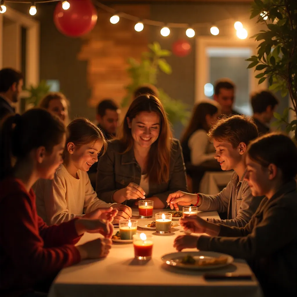 Outdoor yoga session