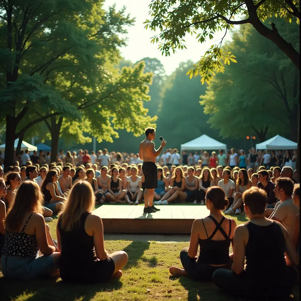 Banner showcasing entertainment options