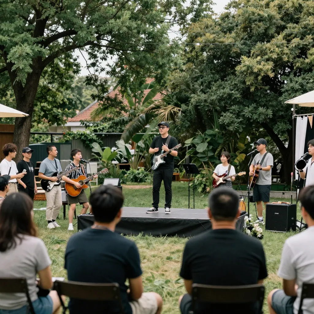 Event entertainment showcase